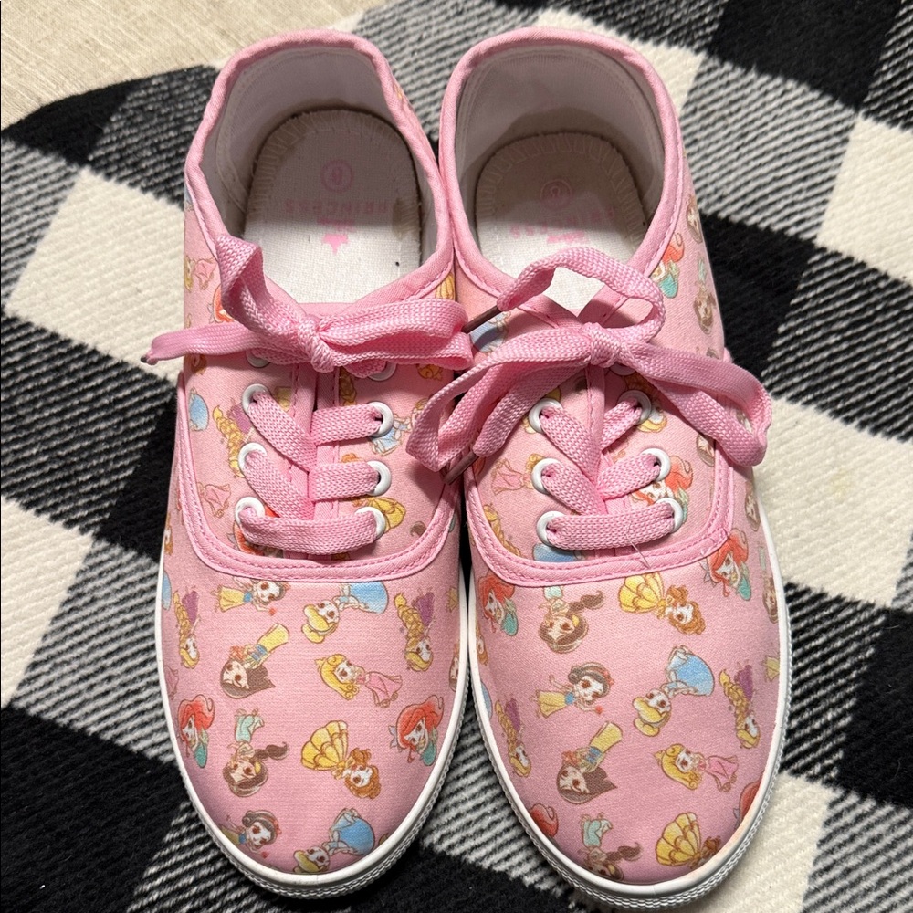 Disney Princess All Over Pink Sneakers
